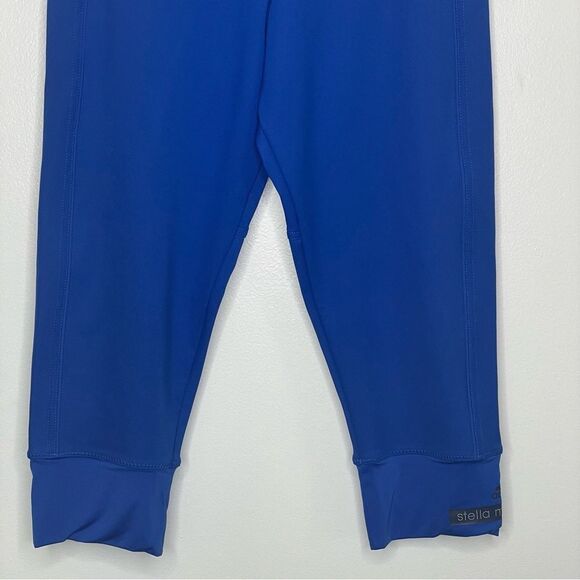 Adidas x Stella McCartney Royal Blue Capri Workout leggings - Picture 2 of 7